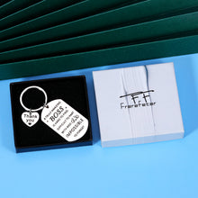 Load image into Gallery viewer, Thank You Boss Gifts Appreciation Keychain Bosses Day for Women Men Boss Lady Leaders PM Mentor Manager Office Gifts Retirement Leaving Going Away Christmas Birthday Present for Him Her Boss
