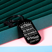 Load image into Gallery viewer, Class of 2022 Be Badass Keychain Christmas Graduation Gifts for Her Him Seniors Son Daughter Inspirational Birthday College High School Graduation Gift for Teen Boy Girl Grads Graduates Nurse Students
