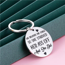 Load image into Gallery viewer, Inspirational Christmas Graduation Keychain Gifts for Her Women Teen Girls High School College Grads Motivational Best Friend BFF Gifts for Sister Nurse Daughter Niece Birthday Celebration Gift
