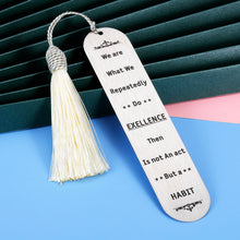 Load image into Gallery viewer, Inspirational Bookmark Gifts for Women Men Best Friend Birthday Christmas Book Mark Marker Present for Kids Adult Son Daughter Coworker Graduation Gift for Teen Girl Boy Book Lover Reader from Mom Dad
