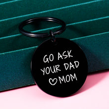 Load image into Gallery viewer, Funny Gifts for Teens Boys Gift Ideas Stocking Stuffers for Teen Girl Gifts Christmas Birthday for Son Daughter from Mom Dad Valentines Graduation Teenage Gift Go Ask Your Dad Present
