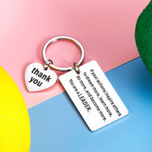 Load image into Gallery viewer, Boss Gifts Keychain for Women Men Lady Bosses Leaders Birthday Christmas Valentines Farewell Retirement Appreciation Thank You Office Gifts for Superior Supervisor Mentor Coworkers Leaving Female Male
