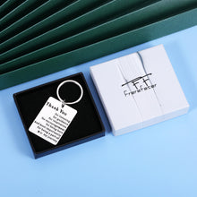 Load image into Gallery viewer, Thank You Keychain Boss Gift for Office Men Women Lady Bosses Mentor Teacher Appreciation Retirement Farewell Coworker Leaving Gifts Christmas Birthday Present for Him Her Leader Supervisor Superior

