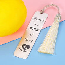 Load image into Gallery viewer, Gifts for Nurses Women Appreciation Graduation Gifts for Class of 2022 Nursing Student Nurse Week Bookmarks for Book Lovers Nurse Christmas Gifts Jewelry Gifts for Her Him
