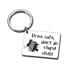 Load image into Gallery viewer, Funny New Driver Keychain Valentines Day Gifts for Adult Son Daughter Kid Graduation Easter Sweet 16 18 Birthday Humor Gag Gift for Teens Teenage Boys Girls Him Her from Mom Dad Xmas Stocking Stuffer
