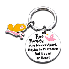 Load image into Gallery viewer, Friendship Gifts for Women Keychain Stocking Stuffers for Her BFF Girls Soul Besties Sister Birthday Gifts Christmas Birthday Valentine Graduation Going Away Gift for Teens Best Friend Jewelry
