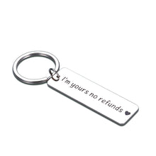 Load image into Gallery viewer, Funny Anniversary Birthday Gifts keychain for Boyfriend Husband Girlfriend Wife Couple Gift for Him Her Valentines Day Gift Keyring for Men Women Christmas Wedding fiancé fiancée Love You Jewelry
