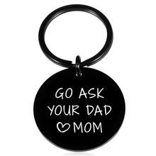 Load image into Gallery viewer, Funny Gifts for Teens Boys Gift Ideas Stocking Stuffers for Teen Girl Gifts Christmas Birthday for Son Daughter from Mom Dad Valentines Graduation Teenage Gift Go Ask Your Dad Present
