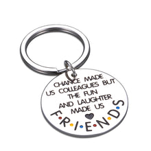 Load image into Gallery viewer, Coworker Keychain Colleague Gifts for Birthday Christmas Friends TV Show Appreciation Gift for Women Men Boss Friends Thank You Leaving Going Away 2020 Retirement Gift for Friends Female Male
