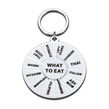 Load image into Gallery viewer, Funny Foodie Decision Maker Game Gift Valentines Game Wheel for Coworker Colleague Employee What to Eat Dinner Pin Christmas Birthday Interactive Pin for Couple Son Daughter Sister Best Friend
