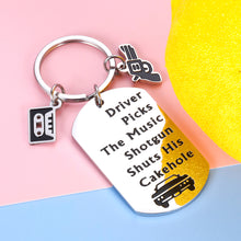 Load image into Gallery viewer, Funny Supernatural Gifts Merchandise Keychain for Fans Women Men Birthday Valentines Day Gift for Him Her Best Friend Christmas Graduation TV Show Gifts for Music Lovers Trucker Bus Driver Accessories
