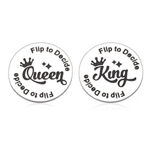 Load image into Gallery viewer, Funny Couple Decision Coin Gift for Husband Boyfriend Double-Sided Sweetest Valentines Anniversary Wedding Gifts from Wife Girlfriend Birthday Christmas First Mothers Fathers Day Gifts for Newlyweds
