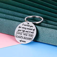 Load image into Gallery viewer, Memorial Keychain Gift for Loss of Baby Infant Child Remembrance Miscarriage Gift for Mothers Women Friends Her I Carried You Every Second of Your Life Charm Sympathy Keepsake Gifts for Baby Loss
