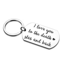 Load image into Gallery viewer, I Love You Keychain Birthday Christmas Gifts for Women Men Boyfriend Girlfriend Family Member Valentines Anniversary Gift for Couple Wife Husband Mom Daughter Sister Niece Friendship Wedding Him Her
