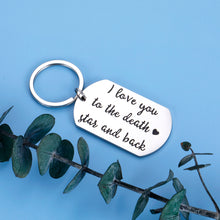 Load image into Gallery viewer, I Love You Keychain Birthday Christmas Gifts for Women Men Boyfriend Girlfriend Family Member Valentines Anniversary Gift for Couple Wife Husband Mom Daughter Sister Niece Friendship Wedding Him Her
