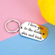 Load image into Gallery viewer, I Love You Keychain Birthday Christmas Gifts for Women Men Boyfriend Girlfriend Family Member Valentines Anniversary Gift for Couple Wife Husband Mom Daughter Sister Niece Friendship Wedding Him Her
