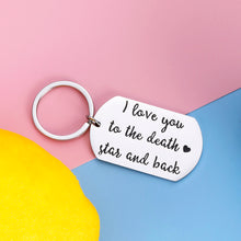 Load image into Gallery viewer, I Love You Keychain Birthday Christmas Gifts for Women Men Boyfriend Girlfriend Family Member Valentines Anniversary Gift for Couple Wife Husband Mom Daughter Sister Niece Friendship Wedding Him Her

